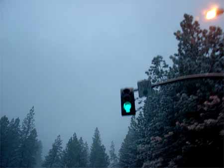 Snow in Nevada City