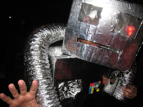 David Torch as a Robot
